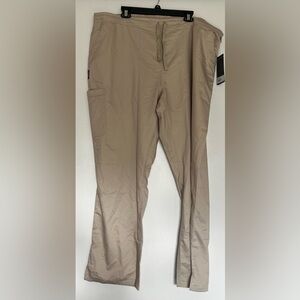 AUW Khaki Scrub Pants 3XL